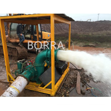 Dewatering Trash Sewage Centrifugal Water Diesel Pump